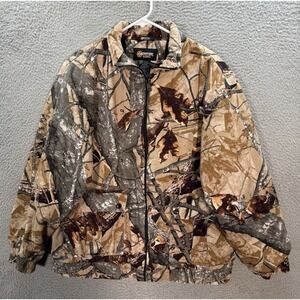 Outfitters Ridge‎ Jacket Adult Large Camouflage Fusion 3D Camo Hunting Outdoors